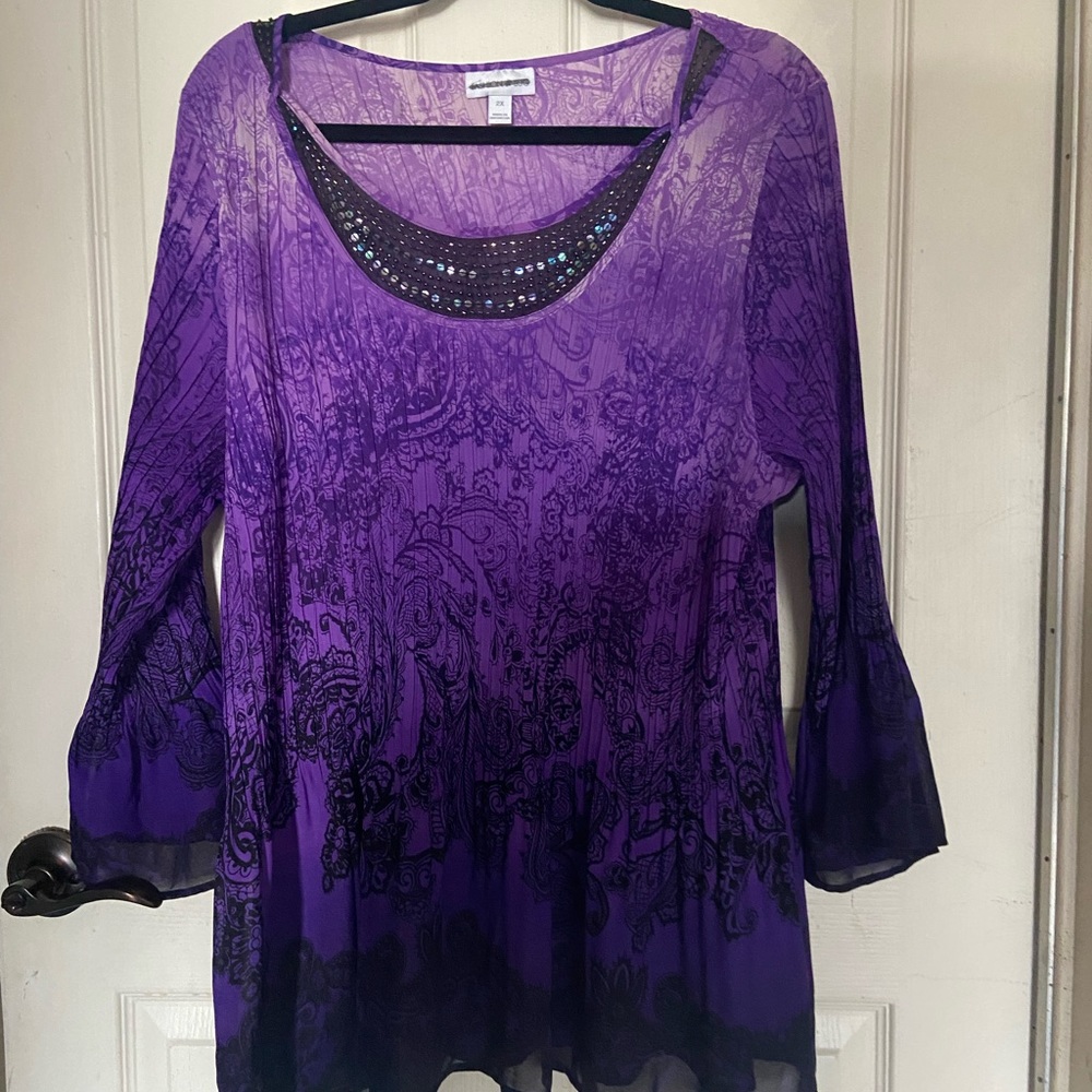 Sequins Purple
